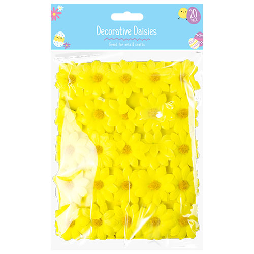 Easter Decorative Daisies 20 Pack