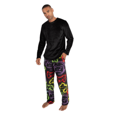 Mens Gaming Fleece Lounge Set