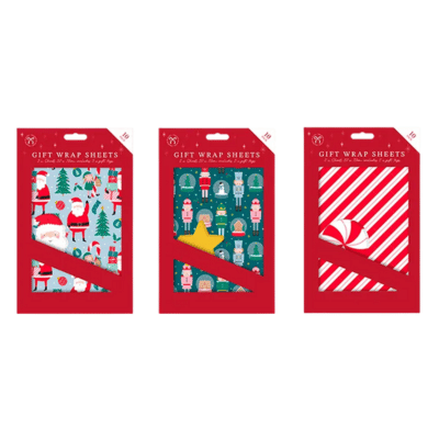 Christmas Gift Wrap & Tags 5 Pack