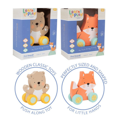 My Push Along Wooden Friend Toy By First Steps