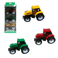 Tractor (Pull Back) 3 Piece Set