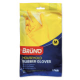Household Rubber Gloves Medium 1 Pair Pack