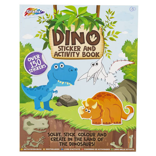 Dino Activity & Sticker Book