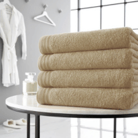 Luxury Wilsford Cotton Bath Sheet Mocha