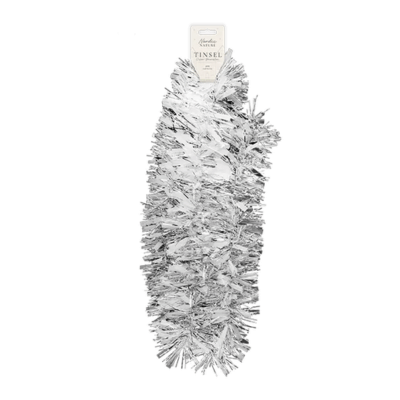Silver Christmas Tinsel