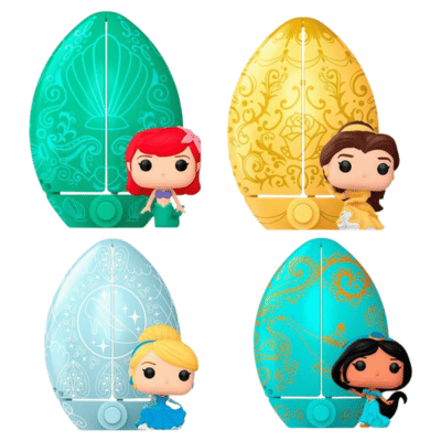 Official Funko Egg Pocket POP! Disney Princess - 4 Assorted - Animated Collectable Vinyl Figure