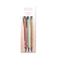 Metallic Pens 3 Pack