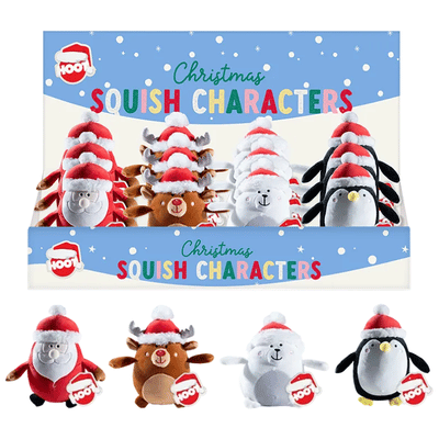 Christmas Squish Characters 15cm