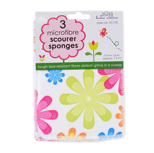 Microfibre Scourer Sponges