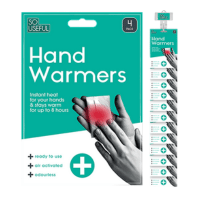 Hand Warmers 4 Pack With Clip Strip