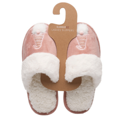 Ladies Gonk Mule Slipper