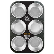 Classic 6 Cup Steel Muffin Tray