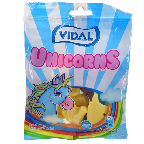 Unicorn Fruit Sweets 100g Bag