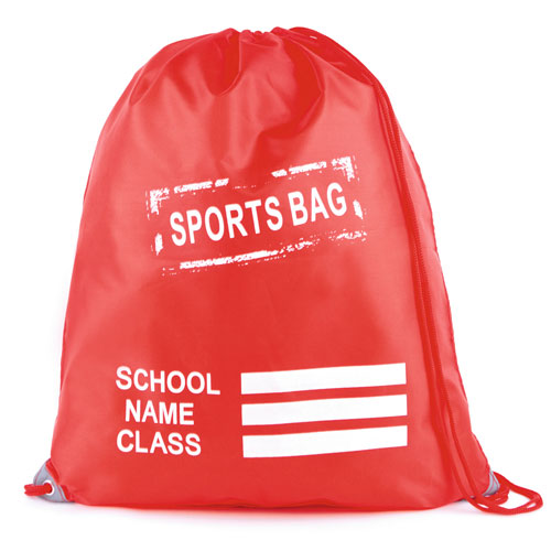 Sports Pump Bag Red