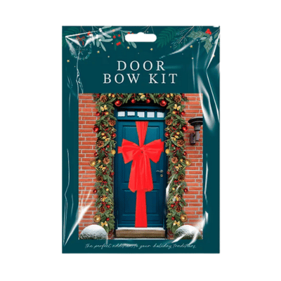 Cosy Festive Christmas Door Bow Kit