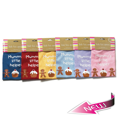 Childrens Aprons with Slogan