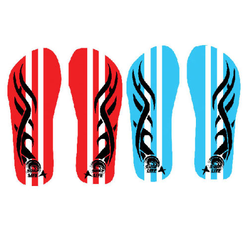 Adult Flip Flops Tribal Designs