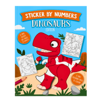 Dinosaur Edition Sticker By Numbers