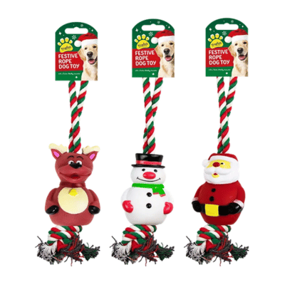 Christmas Rope Dog Toy