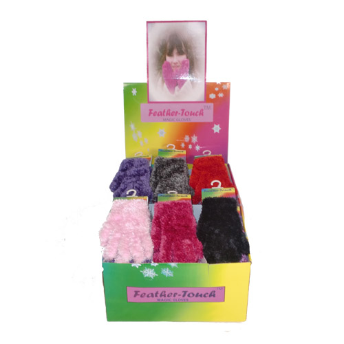 Kids Feather Touch Magic Gloves