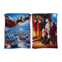 Fleece Christmas Sack 50cm x 70cm