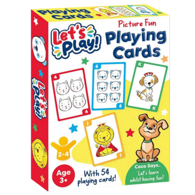 First Steps Let's Play - Memory Playing Cards