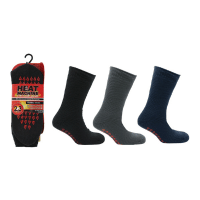 Mens Heat Machine 2.3 TOG Rated Thermal Socks With Gripper Sole