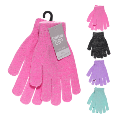 Childrens Lurex Magic Gloves