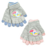 Kids 2 in 1 Bird Print Magic Gloves