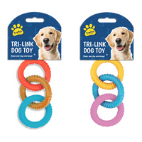 Rubber Link Dog Toy