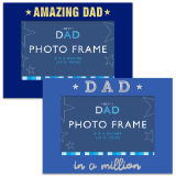 Fathers Day Foiled Photo Frame Assorted