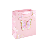 Especially For You 3D Butterfly Gift Bag Medium