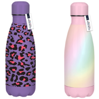 Girls Printed Metal Drinks Bottle 350ml