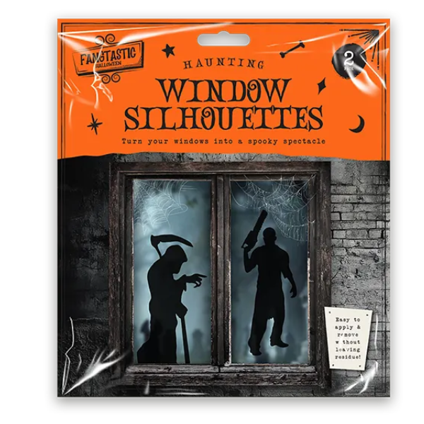 Halloween Window Silhouette - 2 Pack