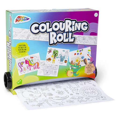 Creative Hands Colouring Roll Paint Kit
