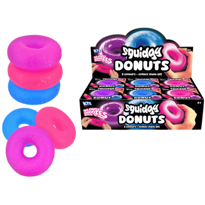 Squidgy Donut Toys
