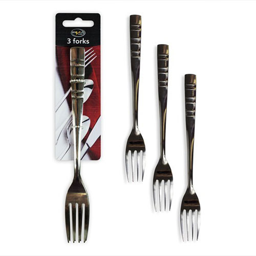 Stainless Steel Forks Pack of 3