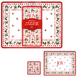 Christmas Joy Placemats And Coasters 4 Pack