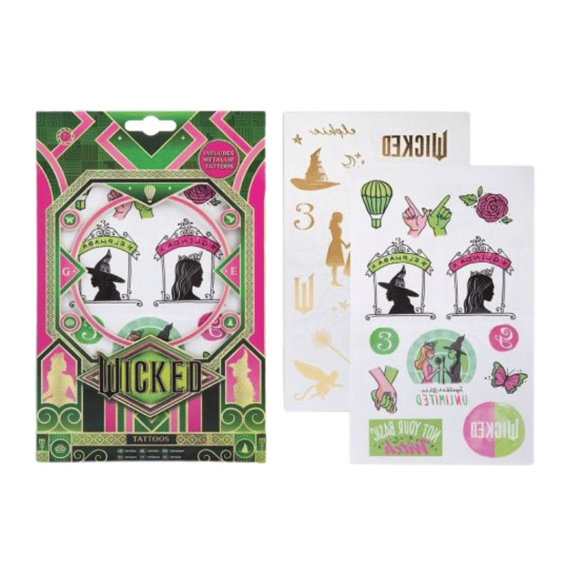 Official Wicked Temporary Tattoos