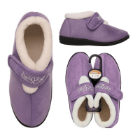 Ladies Easy Access With Embroidered Strap Purple