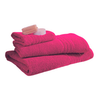Egyptian Cotton Hampton Bath Towels Hot Pink