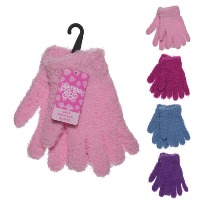 Girl Thermal Snow Soft Magic Gloves