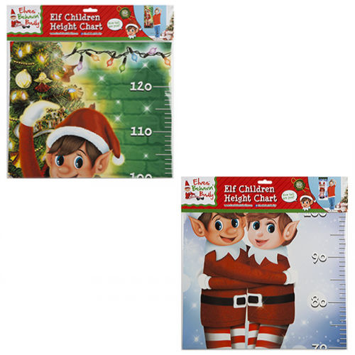 Elf Hanging Height Wall Chart