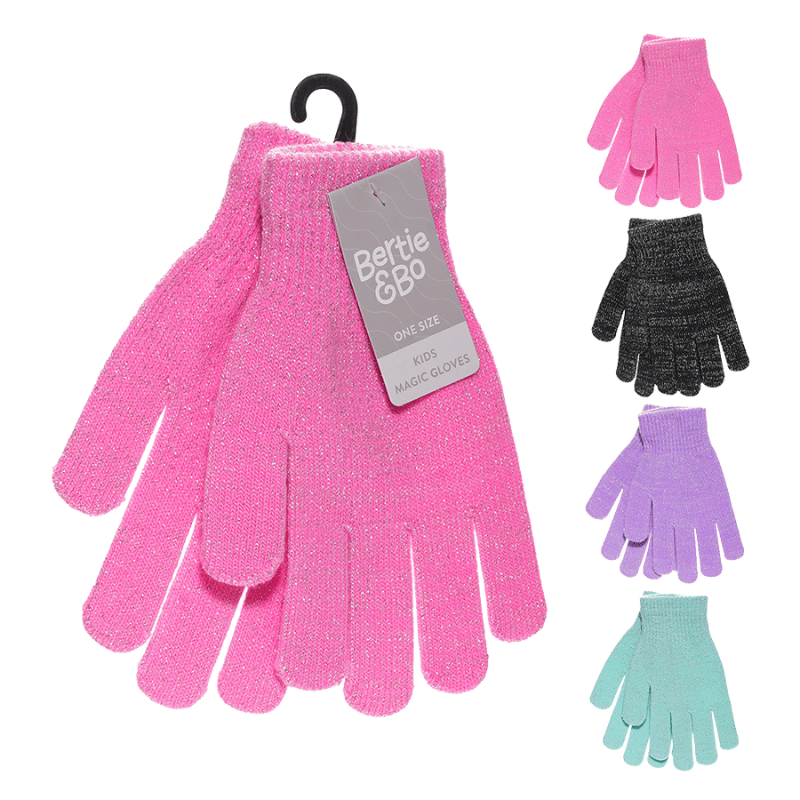 Childrens Lurex Magic Gloves