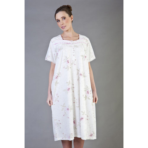 Wholesale Nightwear | Ladies Wraps | Short Sleeved Nightwear