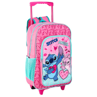 Official Lilo + Stitch 'Stitch Angel' Deluxe Trolley Backpack