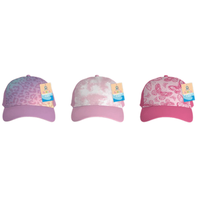 Girls Printed Designs Baseball Cap