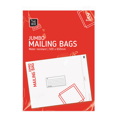Jumbo Mailing Bag 3 Pack