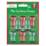 Mini Christmas Stamps 8 Pack