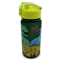 Dinosauria Pop Top 350ml Shatterproof Childrens Bottle